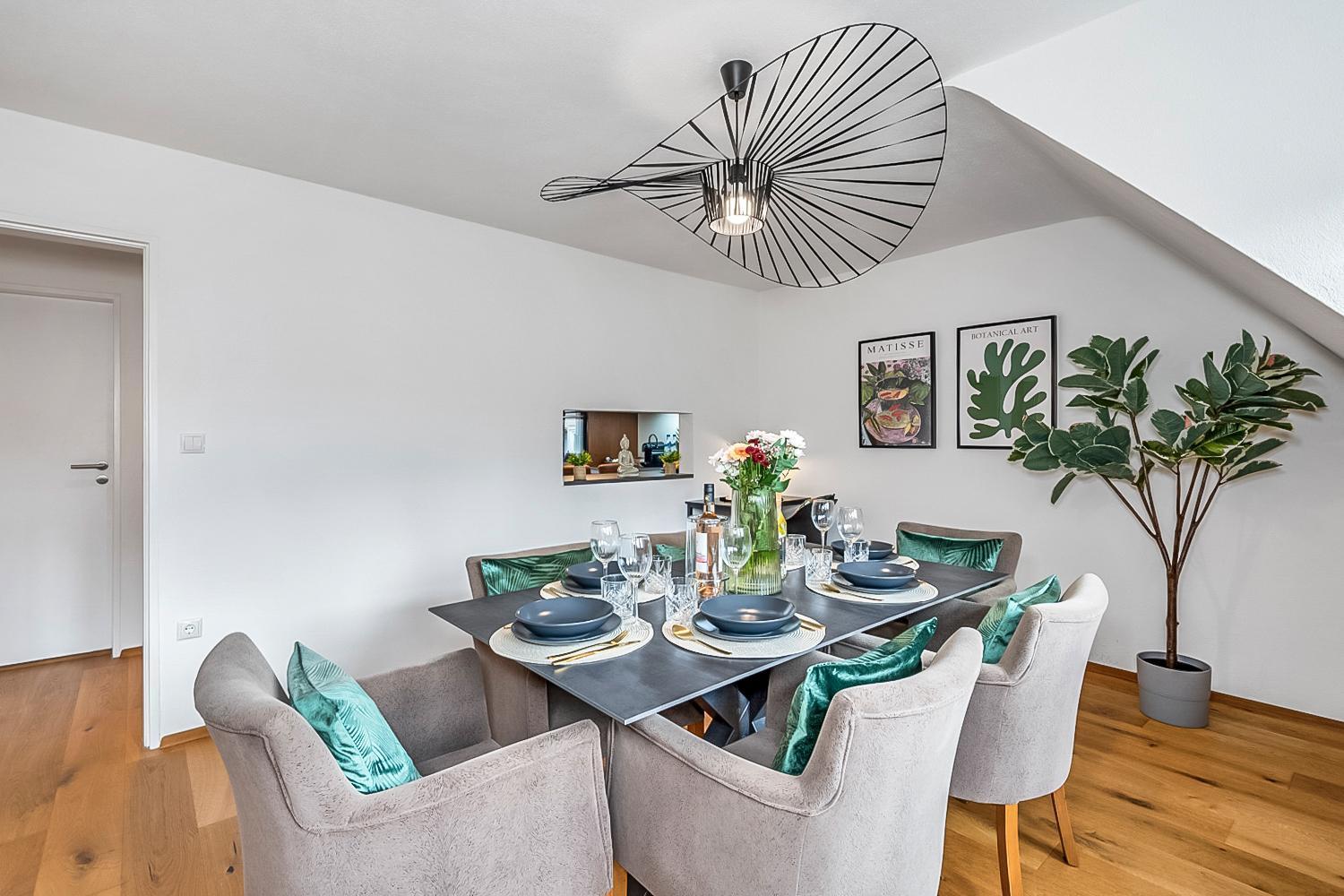 Namaste Homes - Ferienwohnung Mit Dachterrasse バート・ヴィンツハイム エクステリア 写真