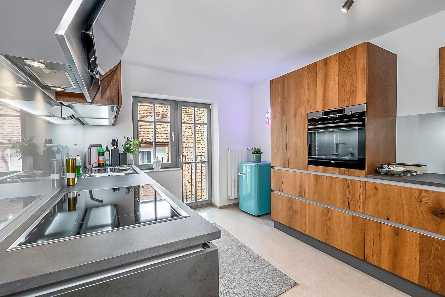 Namaste Homes - Ferienwohnung Mit Dachterrasse バート・ヴィンツハイム エクステリア 写真
